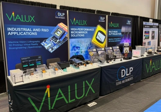 Table top Booth of ViALUX
